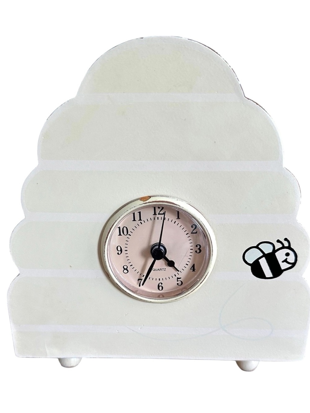 Bee Nursery Decor Beehive Table Clock | Wendy Bellissimo Baby Kids Room
